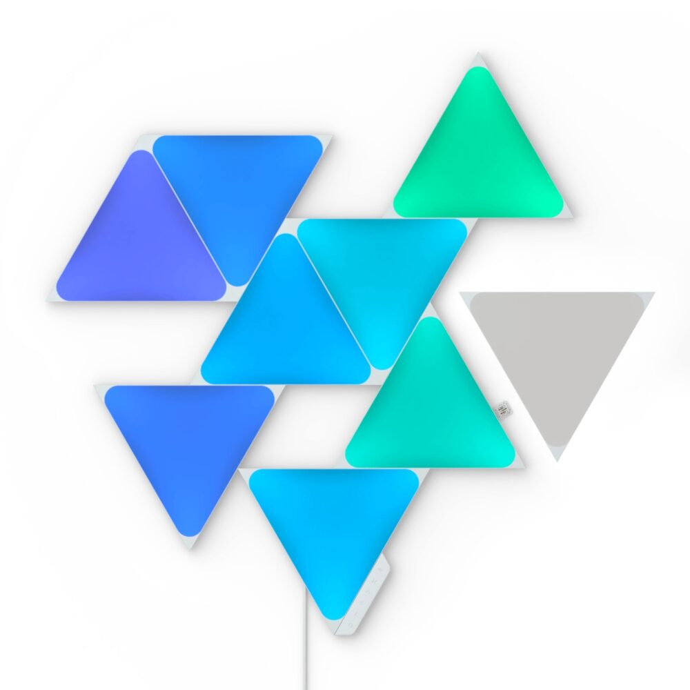 Nanoleaf Shapes トライアングル 9枚入り スターターパック - 画像 (2)