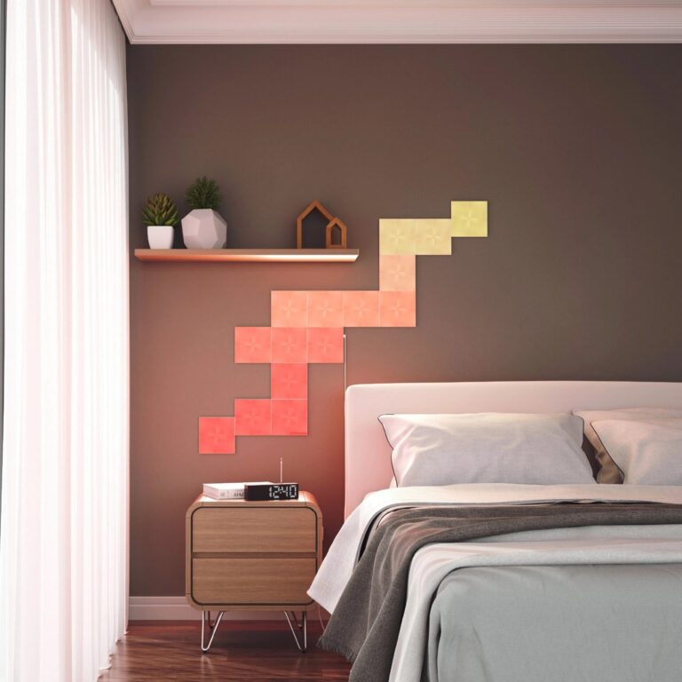 Nanoleaf ナノリーフ Canvas キャンバス スターターパック 9枚入り RGBCWマルチカラー スマートライト ゲーミングライトパネル タッチ操作 Wi-Fi HomeKit Alexa