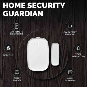 MOES Tuya（トゥーヤ）開閉センサー ZigBee ワイヤレス開閉検知 スマートホーム Alexa Google Home Smart Life CR2032電池式 - 画像 (2)
