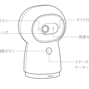 Aqara アカラ スマートカメラ G3ハブ 室内 見守り ペットカメラ ベビーモニター 300万画素 360度 暗視 双方向音声 赤外線家電 Alexa HomeKit Google Home スマートホーム - 画像 (4)