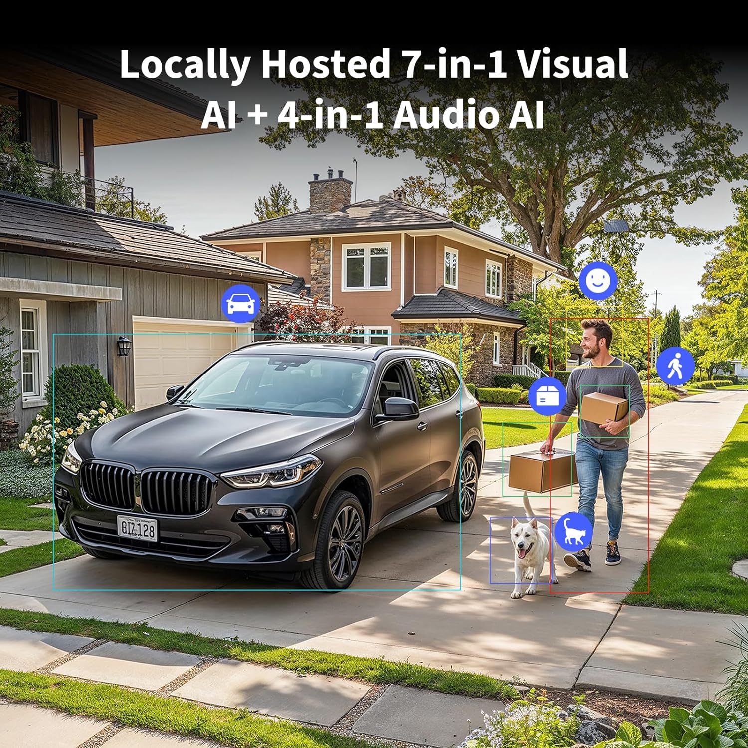 Aqara アカラ 防犯カメラ G5 Pro PoE 屋外屋内兼用 フルカラーナイトビジョン 監視カメラ Matter ハブ 超広角 AI検知 セキュリティ IP65 防水防塵 耐候性 - 画像 (4)