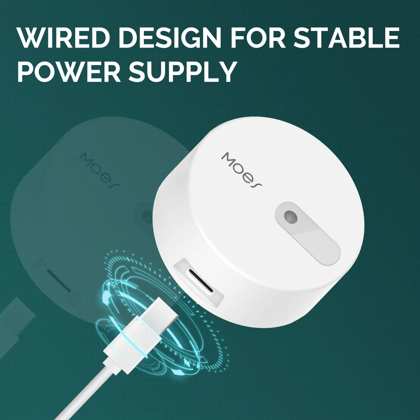 MOES 人感センサーZigBee 24GHzミリ波レーダー搭載 人感検知 スマートホーム対応 磁気マウント式 Alexa Google Home Smart Life - 画像 (7)