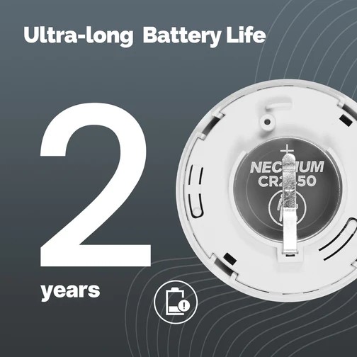 MOES 人感センサー PIRセンサー モーションセンサー ZigBee 赤外線モーション検知 CR2450電池式 磁石取付 照明連動可能 マグネット コンパクト スマートホーム - 画像 (8)
