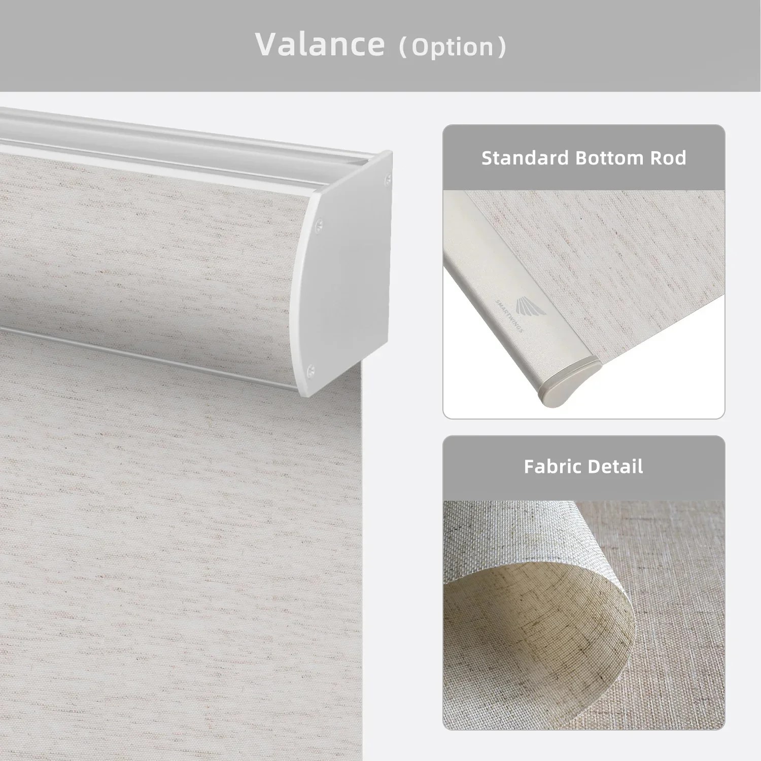 Linen リネン ロールスクリーン (遮光70%) - 画像 (7)