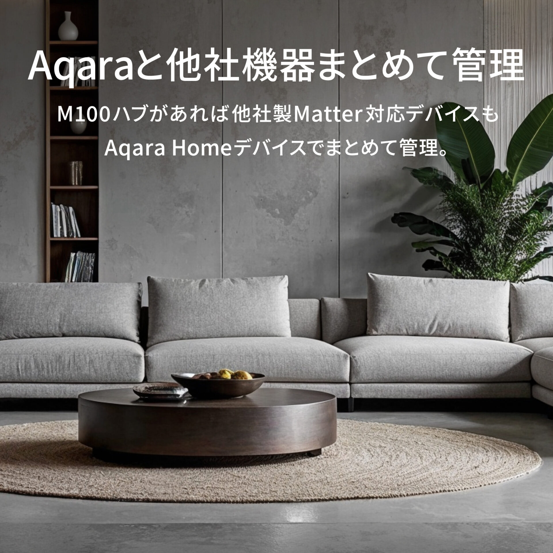 Aqara アカラ M100ハブ スマートホーム ハブ Matter対応 ゲートウェイ Thread Border Router 有線LAN Zigbee3.0 Bluetooth HomeKit Google Alexa連携 - 画像 (2)