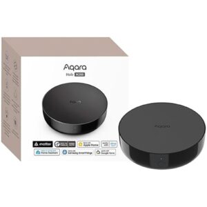 Aqara スマートリモコン M200ハブ Matter対応スマートハブ（Thread/Zigbee/Bluetooth/PoE/有線LAN）HomeKit・Alexa連携対応 赤外線リモコン機能付