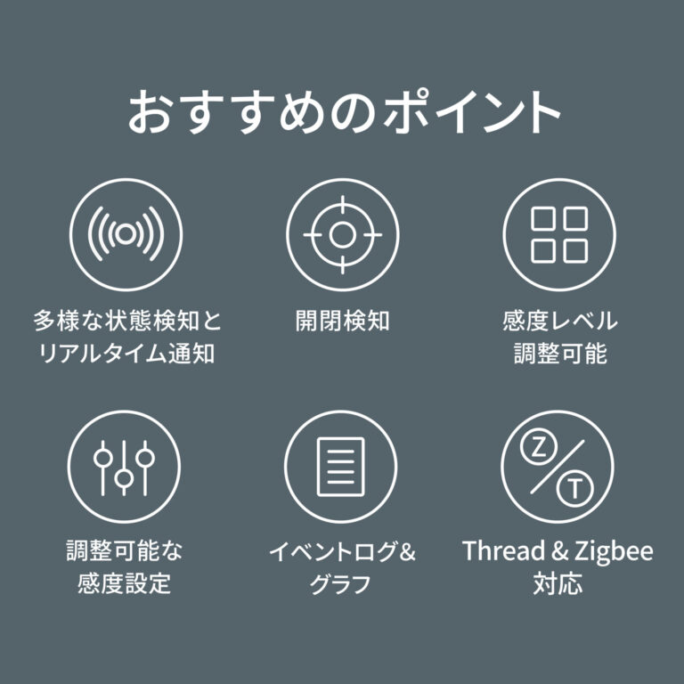 Aqara マルチ状態検知センサー P100 スマートホーム 開閉センサー ドア 窓 引き出し 振動 傾き 検知 Matter Thread対応 通知 防犯 見守り 自動化