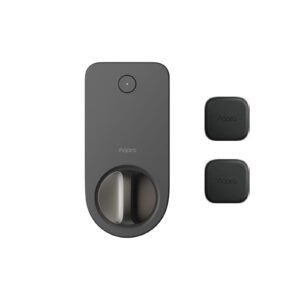Aqara スマートロック J200 ベーシック 後付け Appleホームキー対応 Matter対応 工事不要 賃貸 玄関ドア オートロック